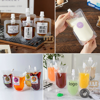 Pochette à boisson avec bec verseur Sac à boisson avec emballage plastique Pochette à bec verseur pour aliments pour bébé