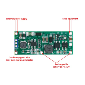 Módulo Elevador <span class=keywords><strong>de</strong></span> Voltaje <span class=keywords><strong>de</strong></span> Carga <span class=keywords><strong>de</strong></span> CC <span class=keywords><strong>de</strong></span> 5 V, 9 V, 12 V para Batería <span class=keywords><strong>de</strong></span> Litio 18650, Convertidor <span class=keywords><strong>de</strong></span> Voltaje UPS con Protección - Product Image 2