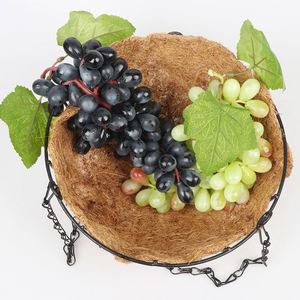 EG-G499 simulé givré fruits accessoires plantes vertes décoratif en plastique tir raisins artificiels pour l'aménagement paysager - Product Image 5