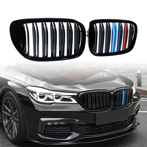 Venta caliente rejilla de parachoques delantero ABS M-color <span class=keywords><strong>M7</strong></span> riñón Facelift Dual Slat para <span class=keywords><strong>BMW</strong></span> 7 series G11 G12 <span class=keywords><strong>2015</strong></span> 2016 2017 2018 + - Product Image 1