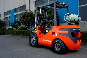 Propan forklift Nissan K21k25 motor LPG gaz yakıt Fork lift 3-6 m kaldırma yüksekliği 2.5 3 3.5 ton glp forklift 