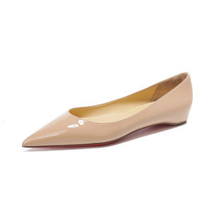 Nouvelles Chaussures Plates Pointues pour Femme en Cuir Verni Français, Modèle Printemps 2026, à Enfiler, Couleur Unie, Rehaussées à l'Intérieur, Polyvalentes - Product Image 5