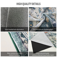 Tapis antidérapant Double couche imperméable à l'eau extra large tapis amovible lavable antidérapant tapis pour tous les étages
