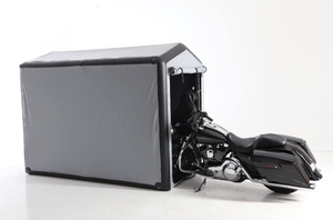 Gran oferta, cubierta inflable plegable para motocicleta de alta calidad, cochera, carpa portátil para motocicleta, garaje para motocicleta - Product Image 6