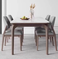 Table à manger ronde extensible en chêne avec structure en bois moderne, 4 places, pour petites salles à manger