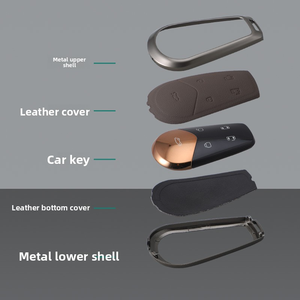Étui de protection pour clé de voiture VOYAH Dream modèle 2025, coque de protection pour clé de voiture, pochette à clip - Product Image 4