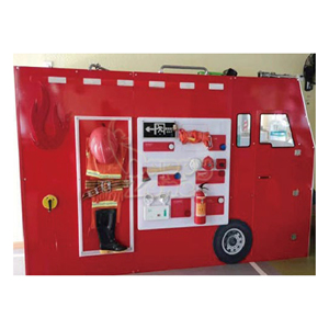 <span class=keywords><strong>Camion</strong></span> de pompiers en bois pour enfants, véhicule éducatif sur le thème du feu, personnalisé par une usine chinoise, tendance pour les enfants de maternelle - Product Image 6