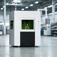 Machine de découpe laser à fibre haute précision LaserMen 6090 1500W 3000W, système refroidi par eau contrôlé par CNC pour l'acier inoxydable
