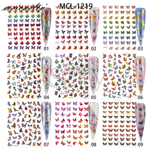 2020 18 tipos de pegatinas adhesivas holográficas de mariposa <span class=keywords><strong>para</strong></span> <span class=keywords><strong>uñas</strong></span> - Product Image 3