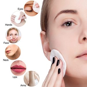 4x4 биоразлагаемые косметические одноразовые очищающие квадратные ватные диски для снятия макияжа - Product Image 4