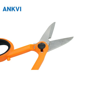 Ciseaux en Kevlar pour la coupe de fibres optiques et d'aramide RCZ-527 3CR13 à lame dentelée - Product Image 4