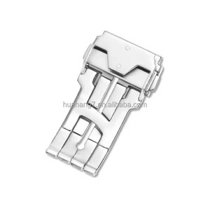 Boucle de montre papillon remplacement bracelet de montre fermoir de déploiement de remplacement pour <span class=keywords><strong>Hublo</strong></span> 22mm 24mm boucle pliante - Product Image 6