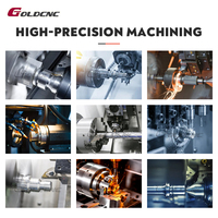 Torno CNC de 3 Ejes con Bancada Inclinada Horizontal GOLDCNC CK360L TMC-8Y, Máquina Fresadora con Control FANUC, Husillo Único, Precio Competitivo