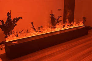 Cheminées à vapeur d'eau 3D de haute technologie 70/80/100/120/150/180CM, inserts de cheminées à vapeur d'eau haut de gamme pour la maison - Product Image 3