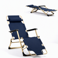 Chaise longue OEM portable pour piscine, camping, patio, jardin, cour arrière, utilisation en extérieur