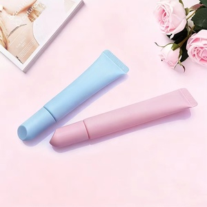 Custom 15ml 20ml Squeeze Eye Cream <b>Tube</b> PE Matte Lip Gloss <b>Tubes</b> Empty Lip Balm Cosmetic <b>Plastic</b> <b>Tubes</b> Packaging - Product Image 4