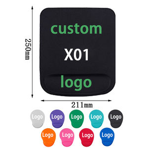 Tapis de souris personnalisé FS-X01 avec repose-poignet, surface douce et respirante, soutien confortable du poignet, tapis de souris pour le <span class=keywords><strong>bureau</strong></span>, les jeux, la maison, la décoration de <span class=keywords><strong>bureau</strong></span> - Product Image 1