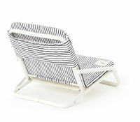 Chaise de plage pliante pour le camping et le jardin avec toit ouvrant, baldaquin et pochette de rangement en aluminium Chaise de pêche de luxe/