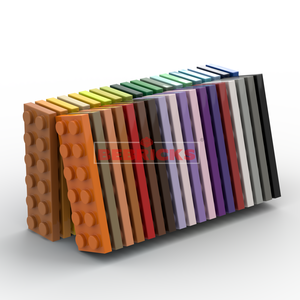 บล็อกตัวต่อ BEBRICKS ชุดที่ 3795 แผ่น 2x6 ของเล่นตัวต่อพื้นฐาน MOC ชุดแผ่นสำหรับเด็กชายและเด็กหญิง สร้างสรรค์ - Product Image 4