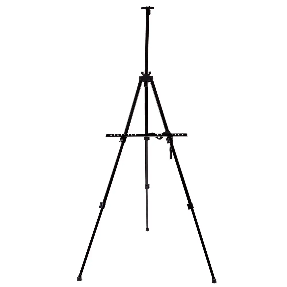 Artecho art easel Display easel Stand paint artist Metal Tripod Stand Easel for Painting  Hold Canvas from 21" to 66"