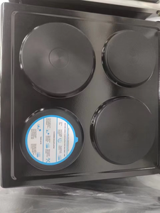 Estufa Comercial de Cuatro Quemadores Eléctricos Independientes con Placa de Cocción Infrarroja, Cocina de Acero Inoxidable - Product Image 5