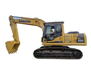 <b>Used</b> Komatsu PC 200 Excavator 20 Ton 0.8m Bucket 110kw Power Motor Engine Gearbox Gear Pump Bearing PLC - Product Image 1