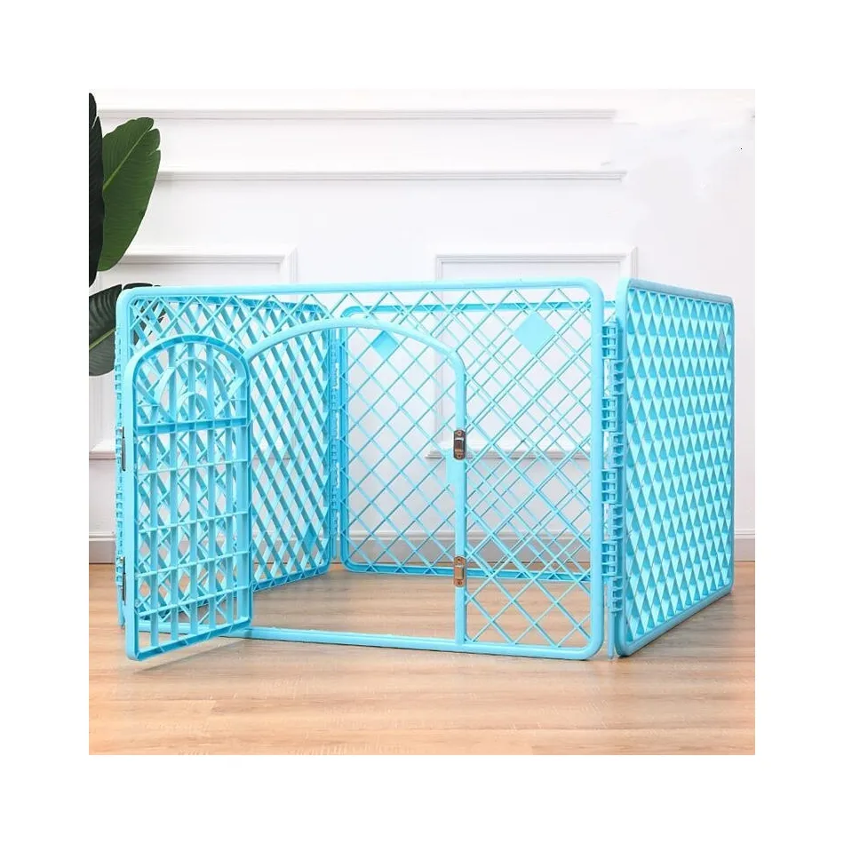 Gabbia per cani a buon mercato di alta qualità recinzione per esterni durevole cucciolo di cane Pet Play Dog Cage Pet Fence