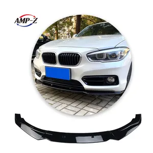 AMP-Z otomobil parçaları ABS malzeme ön ÖN TAMPON BMW 1 serisi için F20 F21 LCI Facelift ön Splitter vücut kiti 2015 2019