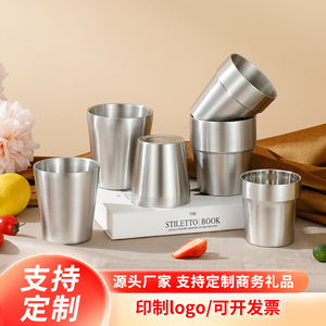 แก้วน้ำสแตนเลส 304 แบบสองชั้นเก็บความร้อน สำหรับกาแฟ ชา ใช้ในงานปาร์ตี้ - Product Image 3