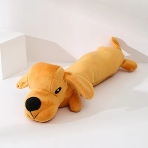Pet <b>Plush</b> Toys Dog Chew Toys Puppy <b>Cats</b> Biting Sound Squeaky Toys Cartoon Sausage Dog Stuffed Dachshund - Product Image 4