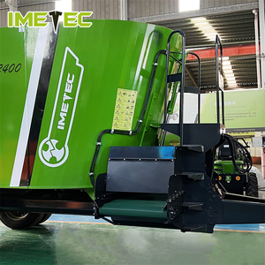 Mélangeur TMR vertical robuste Imetec, entraîné par tracteur, alimenté par prise <span class=keywords><strong>de</strong></span> force, pour <span class=keywords><strong>l</strong></span>'élevage <span class=keywords><strong>de</strong></span> bovins en ferme - Product Image 5