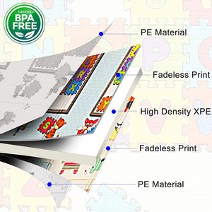 <span class=keywords><strong>Alfombra</strong></span> <span class=keywords><strong>plegable</strong></span> de <span class=keywords><strong>juegos</strong></span> de espuma para bebés, puzle educativo para gatear, manta <span class=keywords><strong>plegable</strong></span>, juguetes para niños - Product Image 3