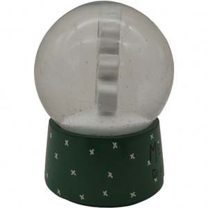 Fabbrica di porcellana souvenir decorativi di natale con sfera di cristallo ornamenti <span class=keywords><strong>da</strong></span> tavolo personalizzato globo di neve regalo di compleanno per bambini - Product Image 4