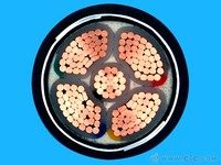 Cable de alimentación de aluminio y pvc, núcleo único, TTU N2XY N2XRY NA2XRY NAYY-J