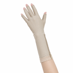Gants <span class=keywords><strong>de</strong></span> compression thérapeutiques à doigts ouverts pour l'arthrite, l'œdème, le gonflement, le soulagement <span class=keywords><strong>de</strong></span> la douleur et le soutien des mains pour les activités quotidiennes - Product Image 6