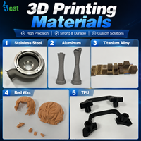Pièces d'impression 3D en métal SLM personnalisées, acier inoxydable, aluminium, titane, service de prototypage rapide