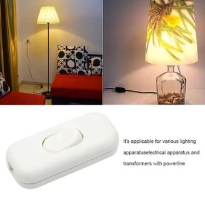 Interruttore Inline DPST 6A 250V in Plastica per Lampade da Scrivania e da Terra con Terminali di Messa a Terra per Elettrodomestici - Product Image 6