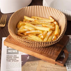 Giấy Da Tròn 10 Inch Giấy Chiên Không Khí Lót Giấy Tròn Giấy Da Cắt Vòng Tròn - Product Image 5