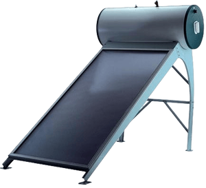 Chauffe-eau solaire pressurisé à panneaux plats pour l'extérieur, à branchement direct, avec options de raccordement, idéal pour les hôtels - Vente chaude - Product Image 2