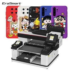 Penghapus Kualitas Tinggi 3 Printhead 6090 Printer UV dengan Pengukuran Tinggi Otomatis Inframerah