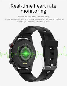 LICHIP L182 smartwatch montre intelligente l13 e12 e13 montre smartphone passer des appels téléphone gt2 para cellares - Product Image 2