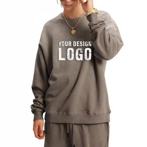 Sudadera Holgada Informal de Color Degradado con Hombros Caídos para Mujer, Sudadera con Cuello Redondo Personalizada al por Mayor, Sudaderas con Capucha para Mujer - Product Image 5