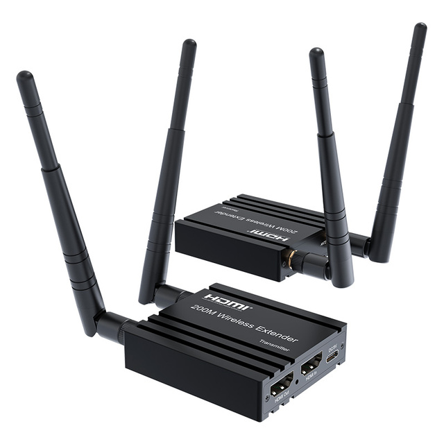 Wireless HDMI Extender 200m HDMI Transmitter HDMI Receiver 200m