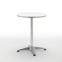Hochwertige langlebige Silber Aluminium Möbel Tischs tangen High Bar Tische Klappbarer Couch tisch