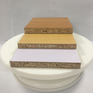 Kích Thước 1220X2440MM Melamine <span class=keywords><strong>Particle</strong></span> Board/Melamine Giấy Phải Đối Mặt Ván E1 E0 Ván - Product Image 1