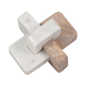 Scultura a Nodo, Statuetta Moderna Ornamentale per Soggiorno, Bagno, Ufficio, Scaffale, Tavolino da Caffè - Product Image 2