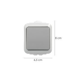Interruttore a Levetta Singola con Copertura - Product Image 2