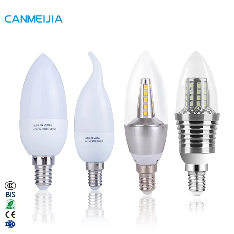 3W 5W 7W 9W E14 220V LED-Lampe Kerze Edison-Lampen Filamant Leuchte Home Bombilla Candle Glühbirne/LED-Glühbirne