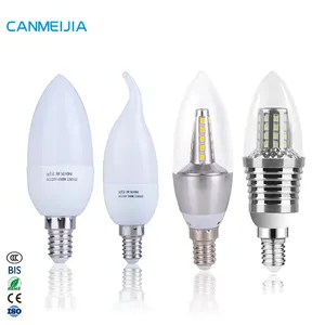 3W 5W 7W 9W E14 220V Led lamba mum Edison ampulleri Filamant aydınlatma armatürü ev Bombilla mum ampul/Led ışık ampul