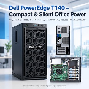 สำหรับเซิร์ฟเวอร์แบบทาวเวอร์ PowerEdge T340/T140/T440/T640/T40 พร้อมโปรเซสเซอร์ Xeon 3.0GHz มีสินค้าในสต็อก โปรเซสเซอร์ Xeon E-2200 พร้อมจัดส่ง - Product Image 1